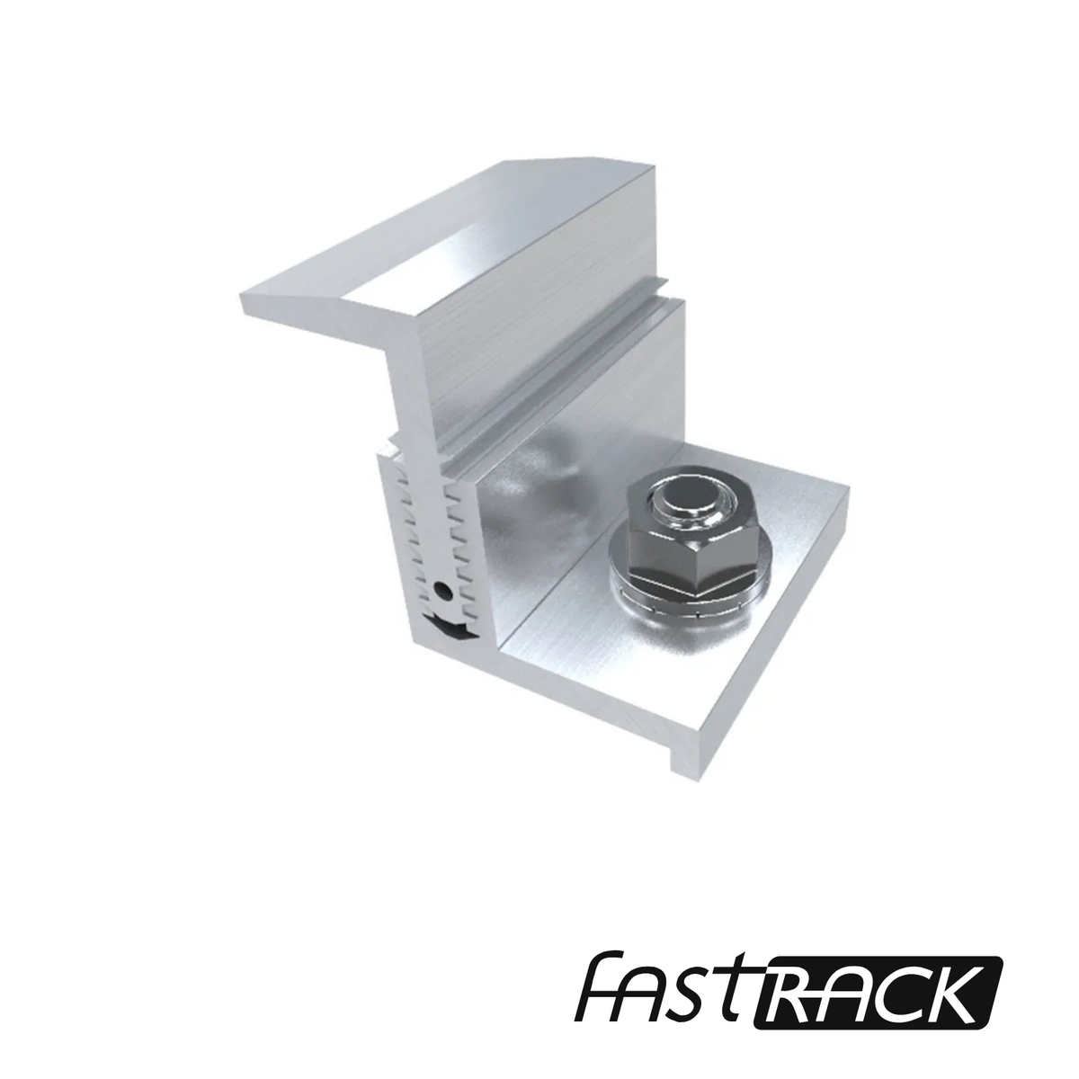 Pince de fin universelle Fast-Rack pour cadre de panneau solaire de 35 à 50 mm