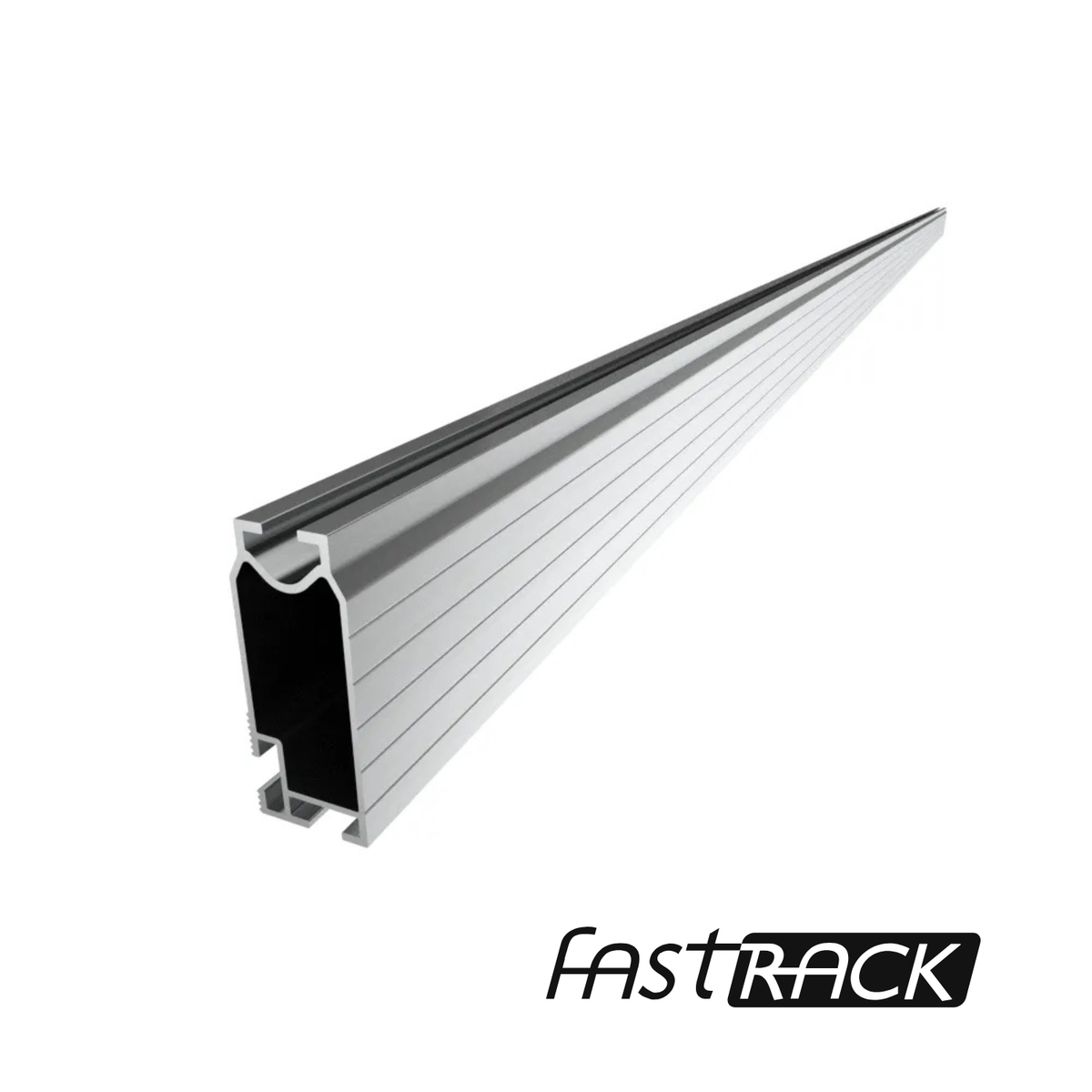 Rail Fast-Rack en aluminium de 185 pouces pour montage solaire sur toit plat ou au sol