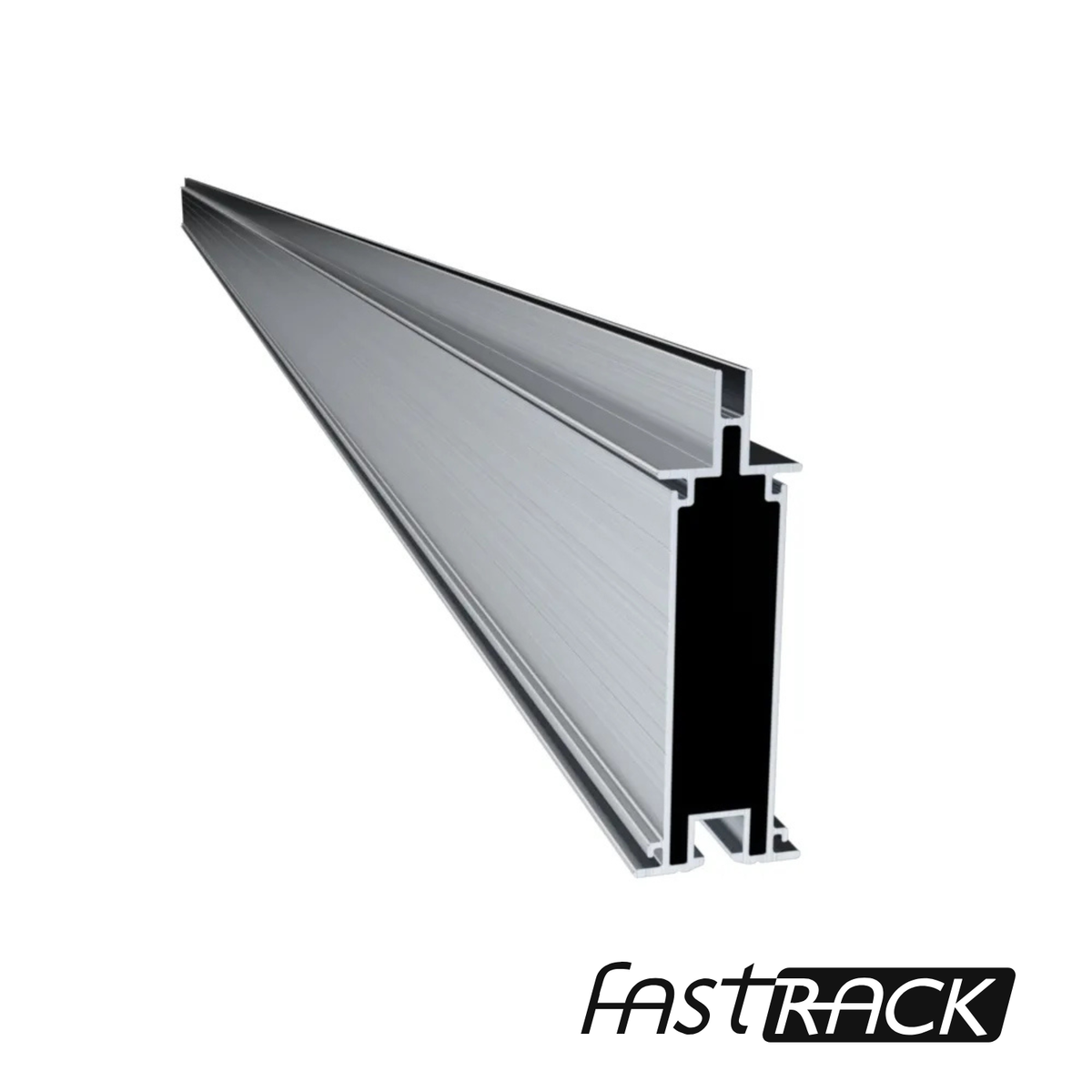 Rail de montage Fast-Rack Elite de 120 pouces en aluminium pour panneaux solaires