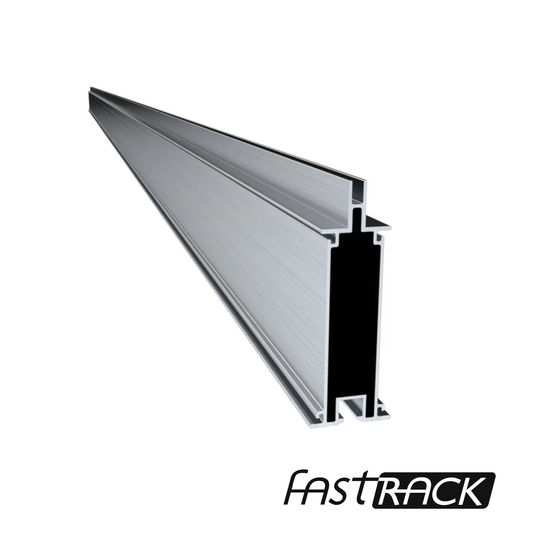 Rail de montage Fast-Rack Elite de 120 pouces en aluminium pour panneaux solaires