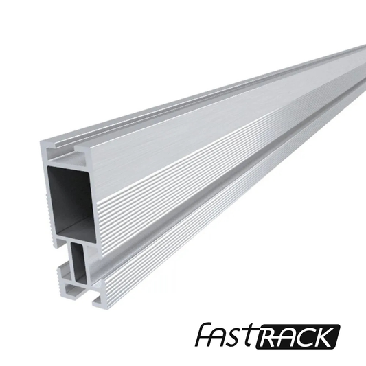 Rail de montage Fast-Rack HD pré-percé de 84 pouces pour panneaux solaires