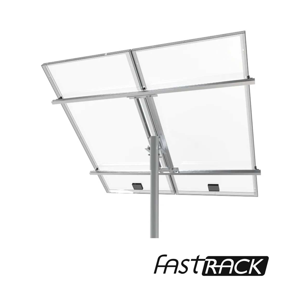 Support de montage au sol Fast-Rack TPM2 pour deux panneaux solaires