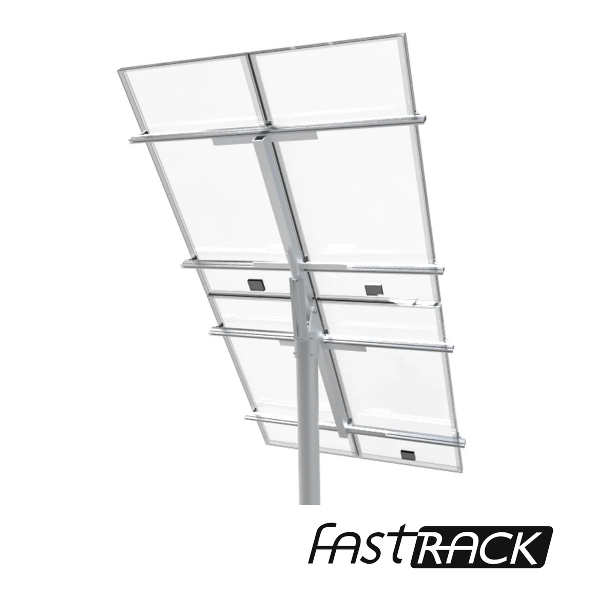Support de montage au sol Fast-Rack TPM4 pour quatre panneaux solaires