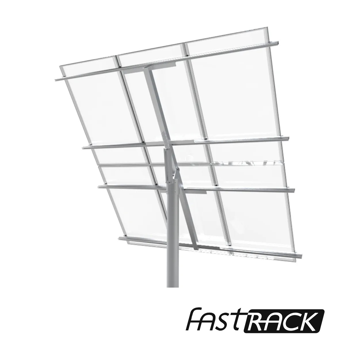Support de montage au sol Fast-Rack TPM6 pour six panneaux solaires
