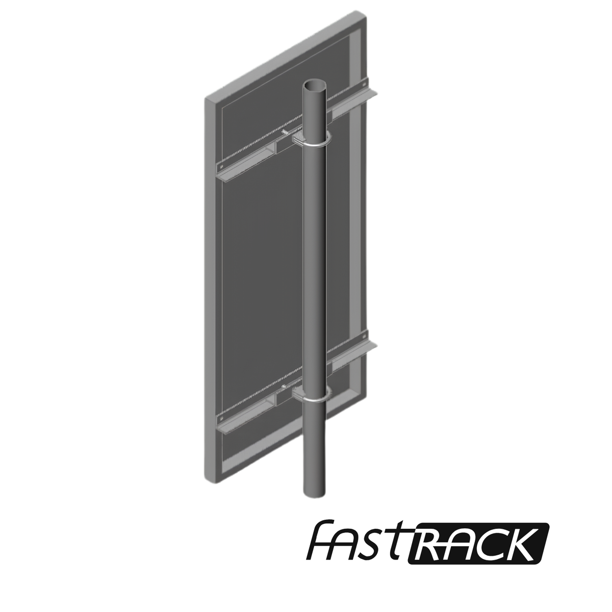 Support poteau vertical Fast-Rack VPM1-21 pour installation solaire hors réseau