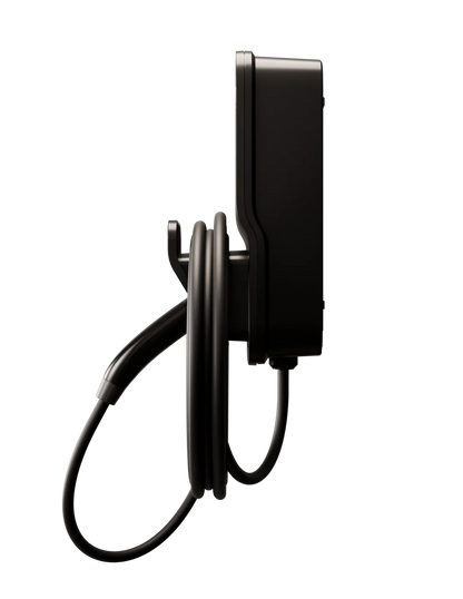 Câble d'alimentation électrique raccordé à la borne FLO Maison X3