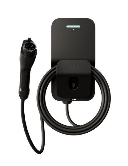 Borne de recharge FLO Maison X3 avec boîtier compact de type 4X pour usage extérieur