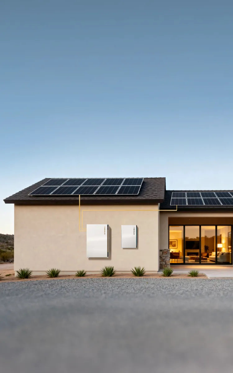 Installation murale du système de stockage FranklinWH aPowerS 15 kWh